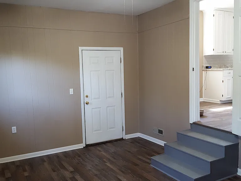 bonus room leading to back door