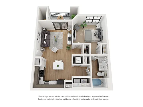 Floor plan A1