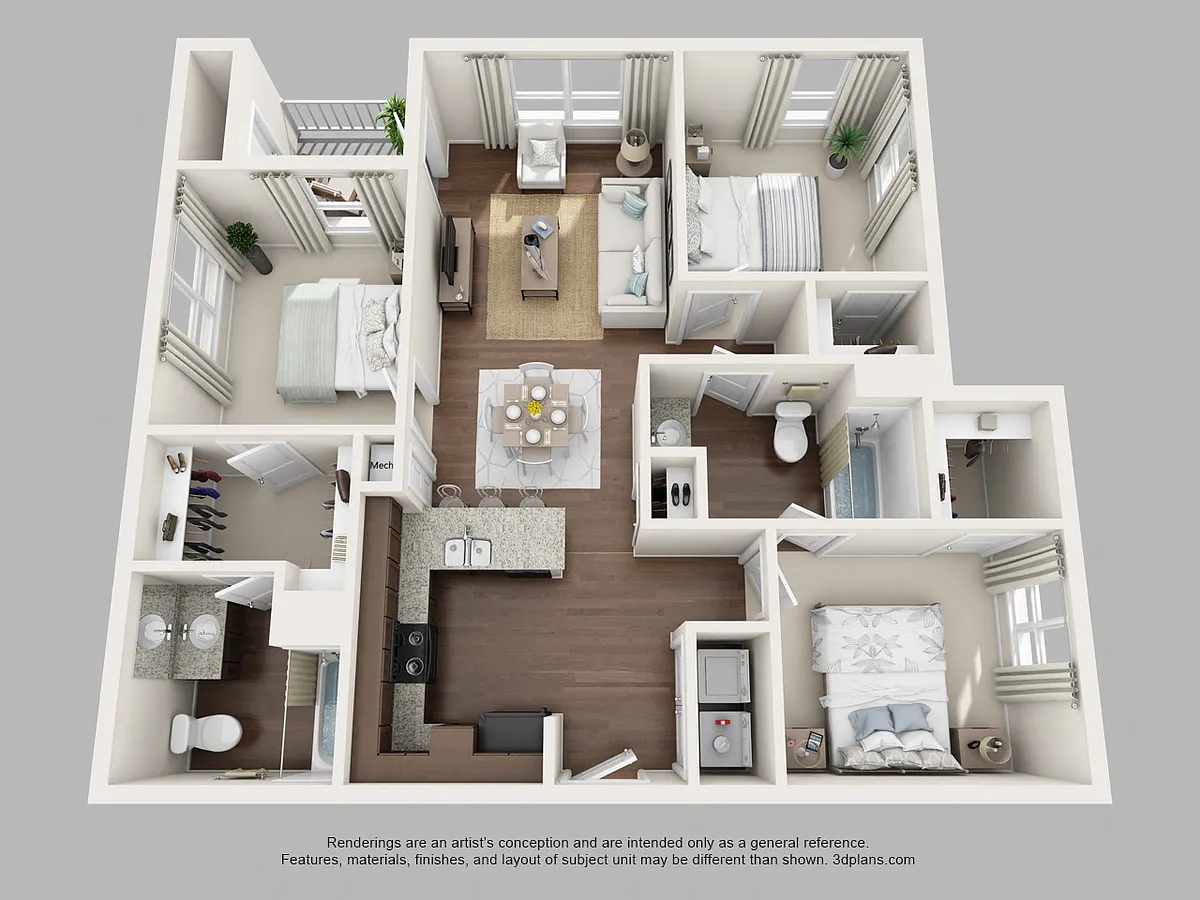 Floor plan The Cypress