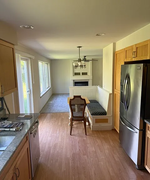 Kitchen to Family Room