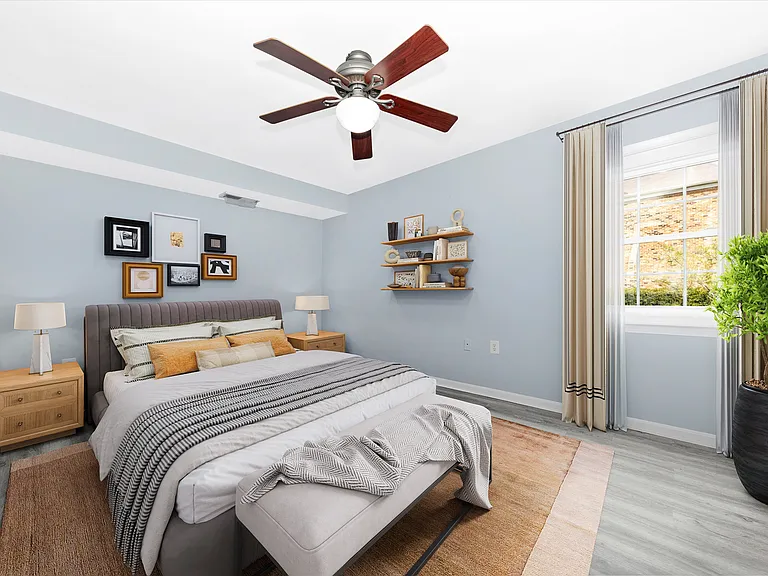 Primary Bedroom Virtually Staged