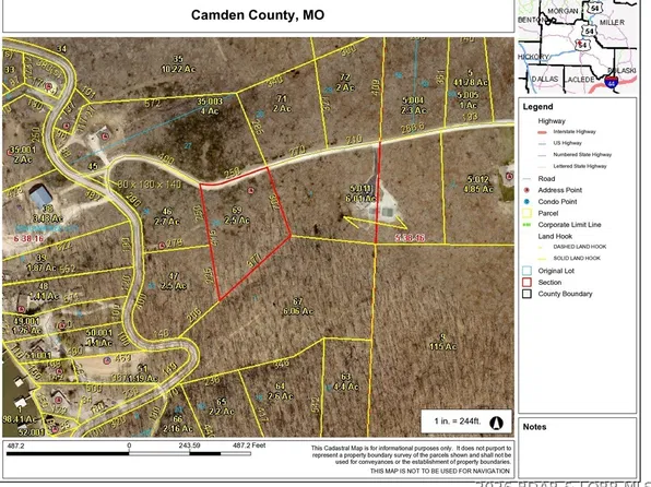 2.5 Acres Cape Wood Dr, Linn Creek, MO 65052
