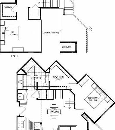Main Floorplan For 6835 Little