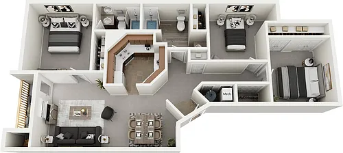 Floor plan 3/2
