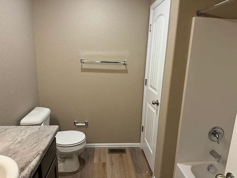 Bathroom with linen
