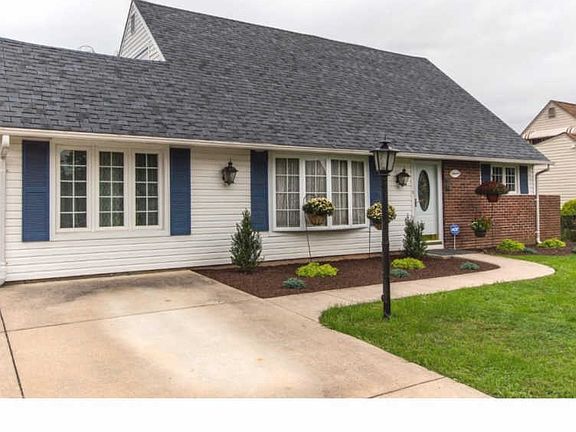 Newer concrete driveway