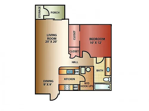 Floor plan Chalet