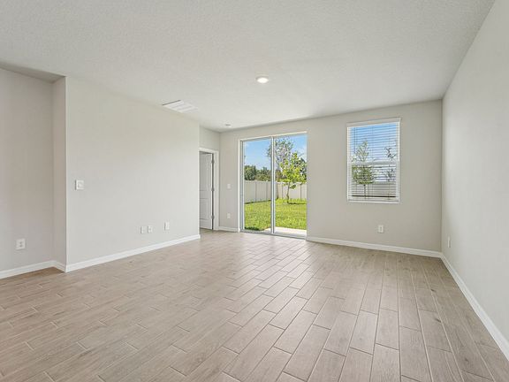 The Yellowstone Floorplan Great Room at 3921 Radiant Mountain Dr.
