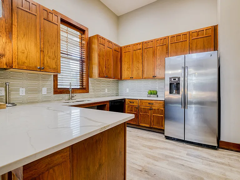 Our resident lounge is complete with a kitchen to host family and friends