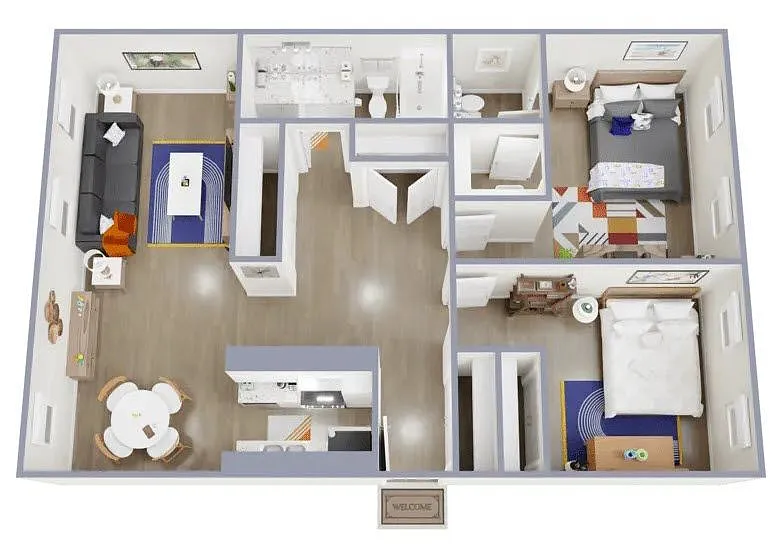 Floor plan B1