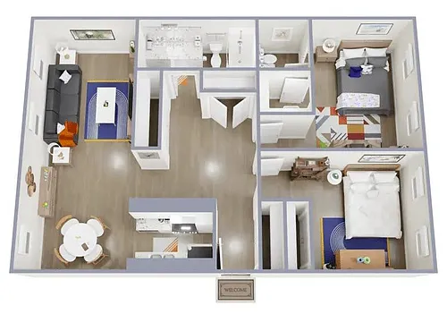 Floor plan B1