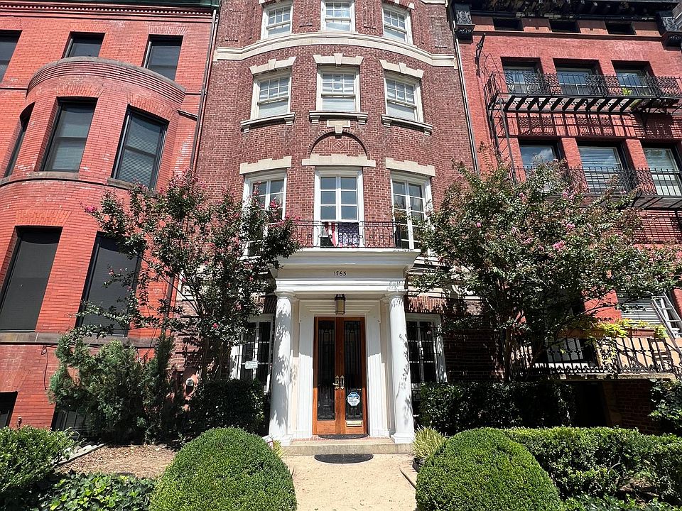 Front of the historic row house