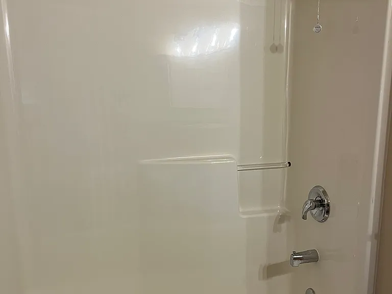 Upstairs shower.