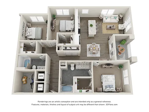 Floor plan C1