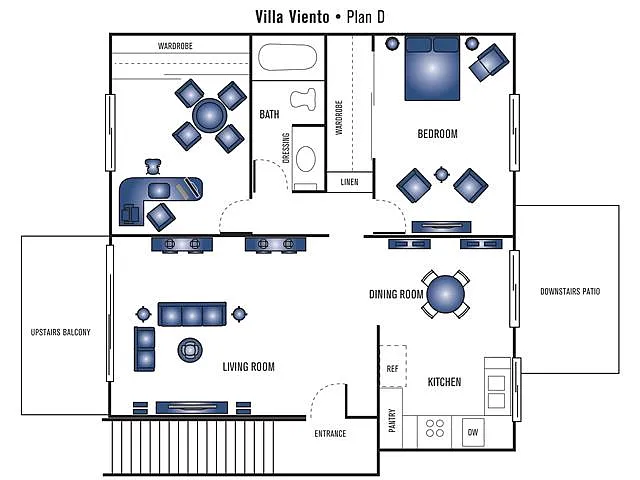 Floor plan Plan D