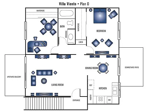 Floor plan Plan D