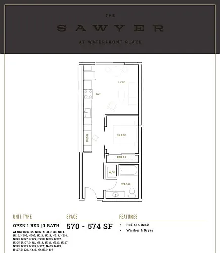 Floor plan A1