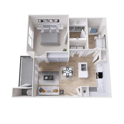 Floor plan A1 Renovated