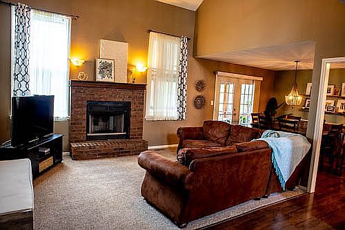 Completely open floor plan