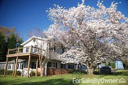 House with Cherry Blossoms