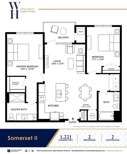 Floor plan Somerset II