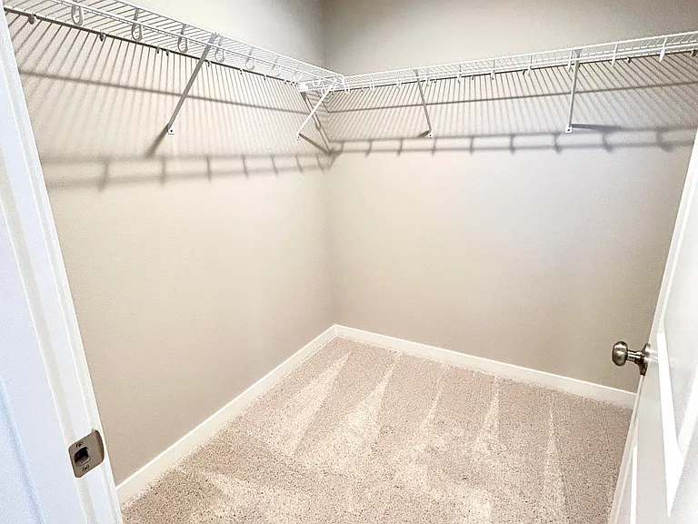 Primary walk in closet