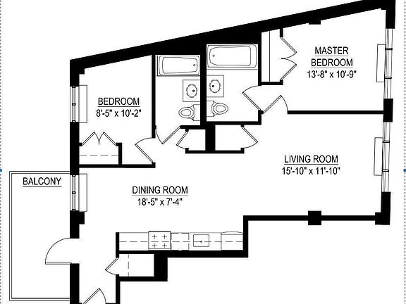 2nd image of 349 Metropolitan Ave APT 5D
