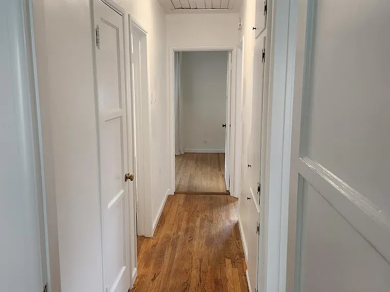 Hallway with Whole House Fan