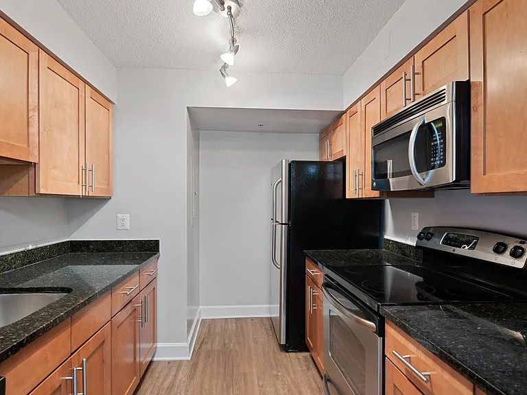 Spacious kitchens with ample counter space