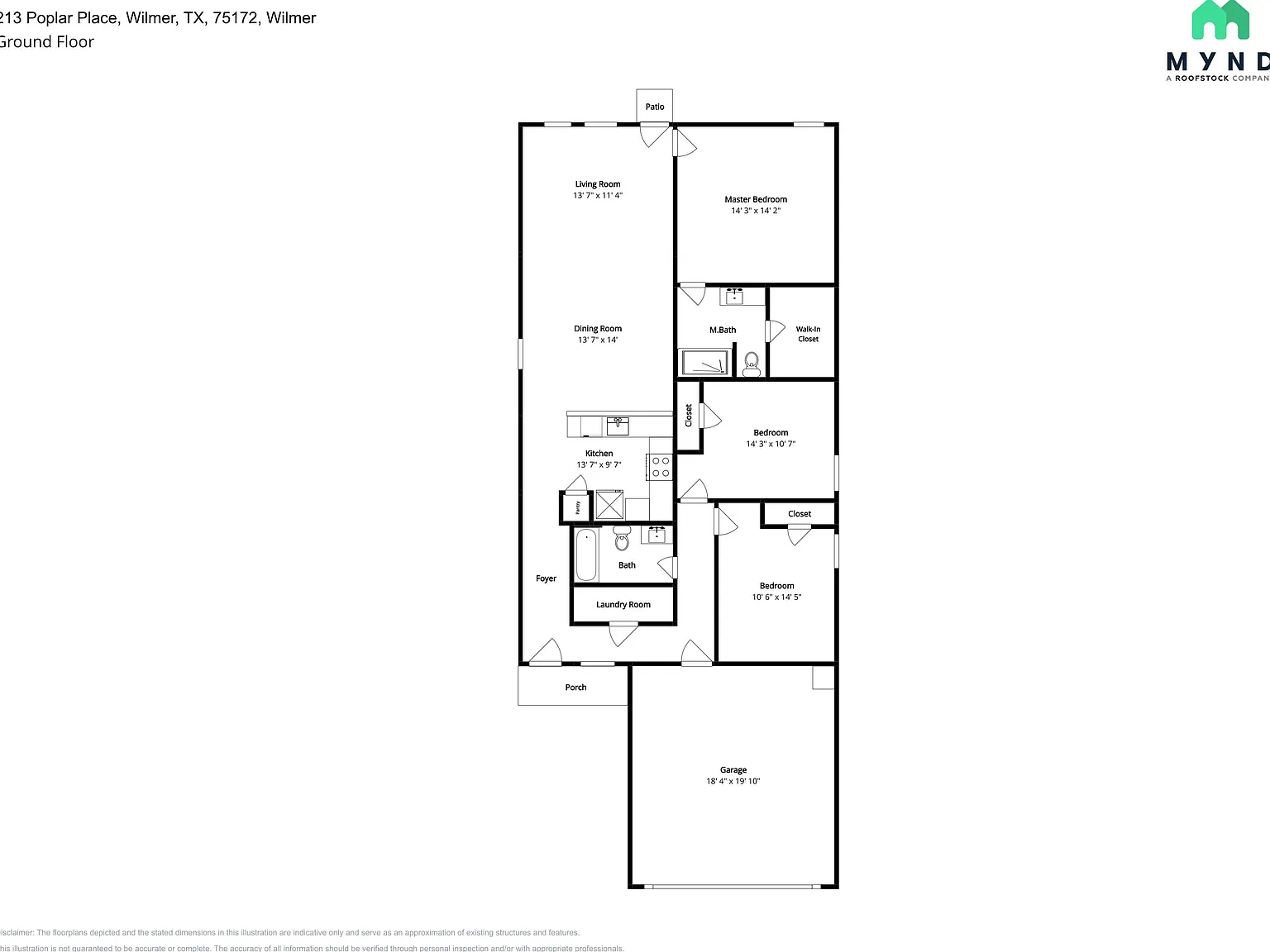 3 bed, 2.0 bath, 1402 sqft, $1,935 — Photo 4