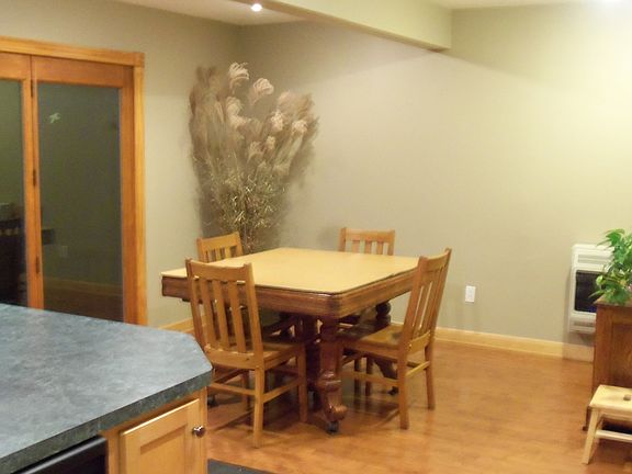 Large eat in kitchen