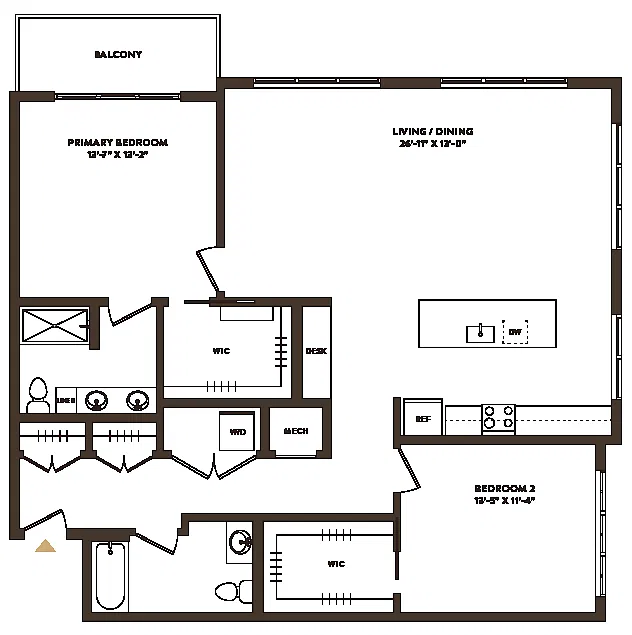 Floor plan B7