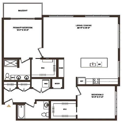 Floor plan B7