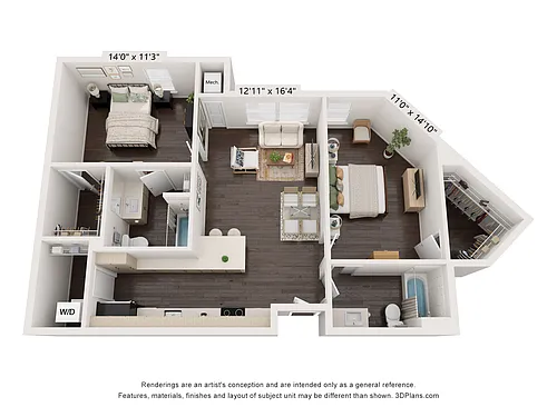 Floor plan B51