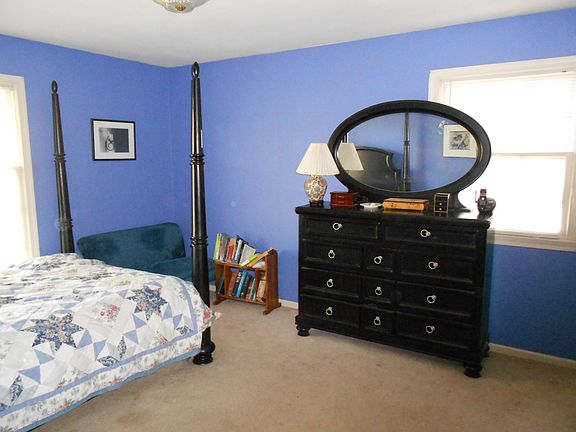 Master bedroom with bath