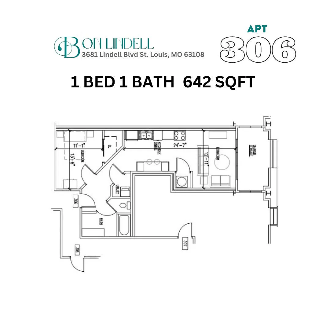 Floor plan 306