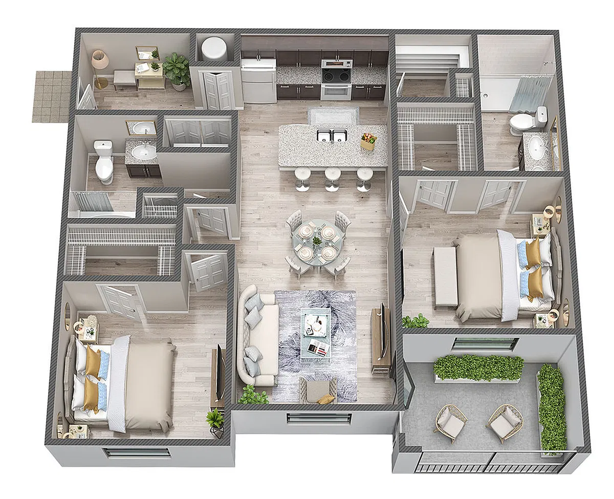 Floor plan B2