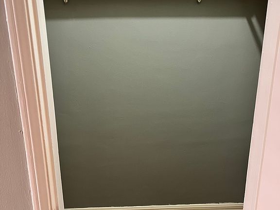 Living room walk-in closet/storage