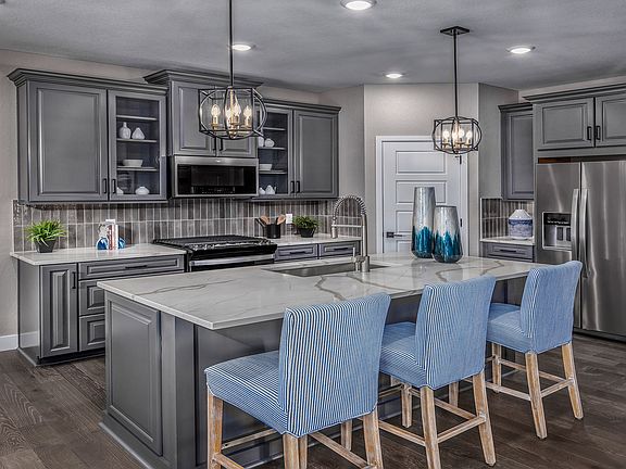 The Bluebell floorplan modeled at Prospect Village at Sterling Ranch.