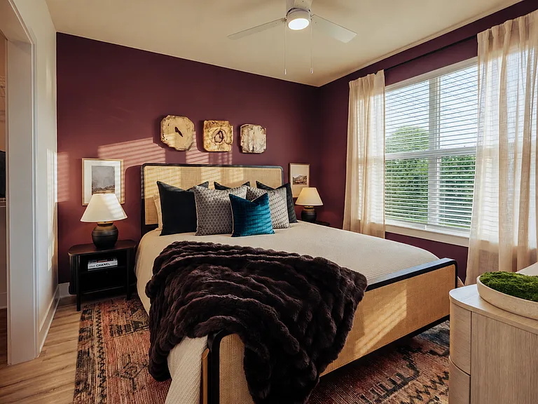 Spacious Bedrooms at Bolton West Charlotte Apartments