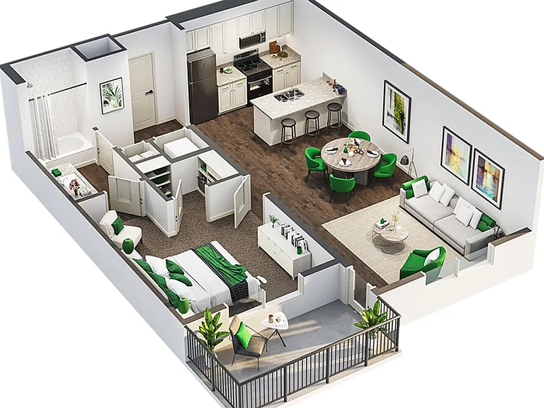 The Villas at Ridgeview Falls Apartments — Photo 37