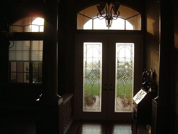 Leaded Front doors