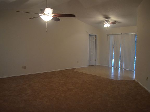 living room facing patio