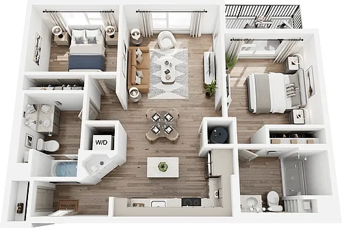 Floor plan B3