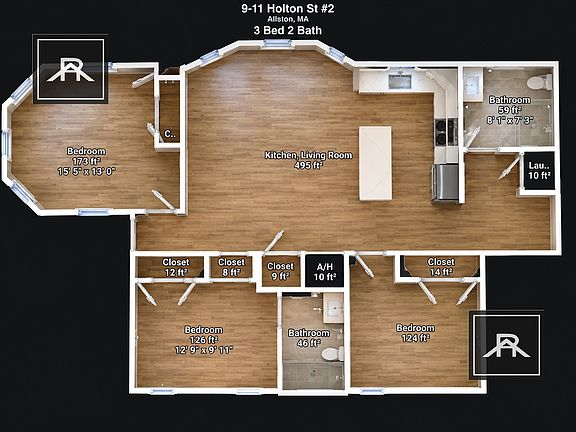 4th image of 9 Holton St Floor 2