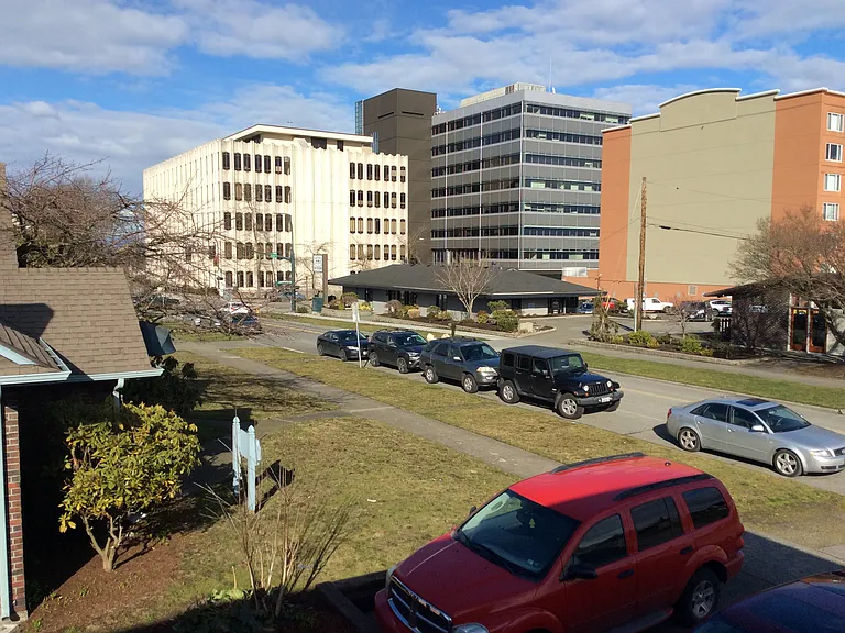 near the courthouse