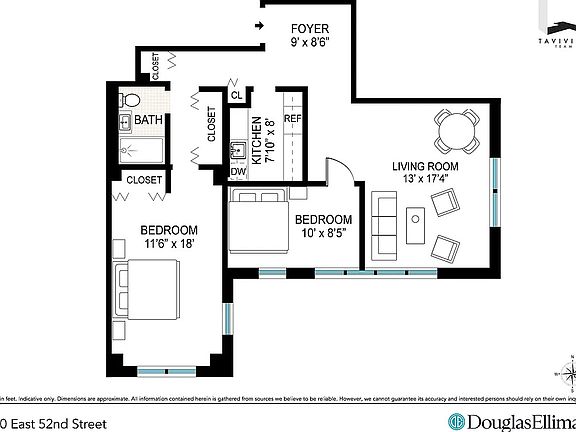 2nd image of 350 E 52nd St APT 6D