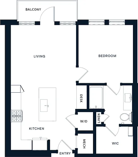 Floor plan A1E