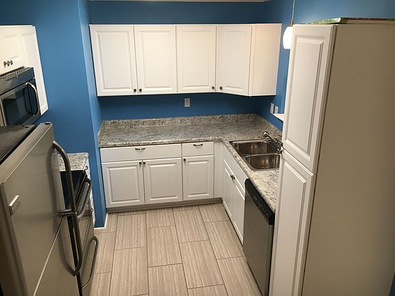 Kitchen with new appliances.