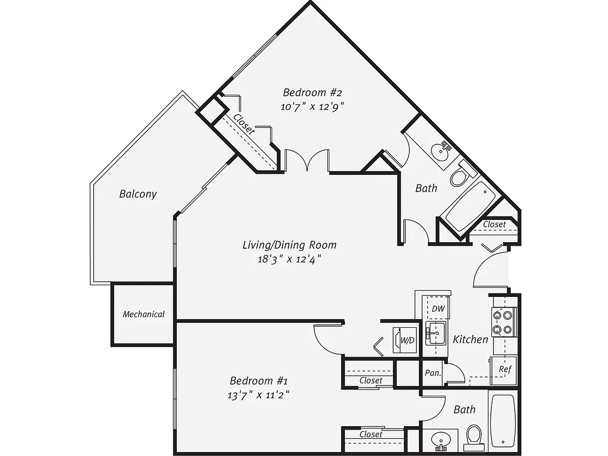 Floor plan B2